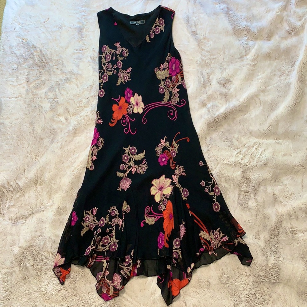 Floral sleeveless dress